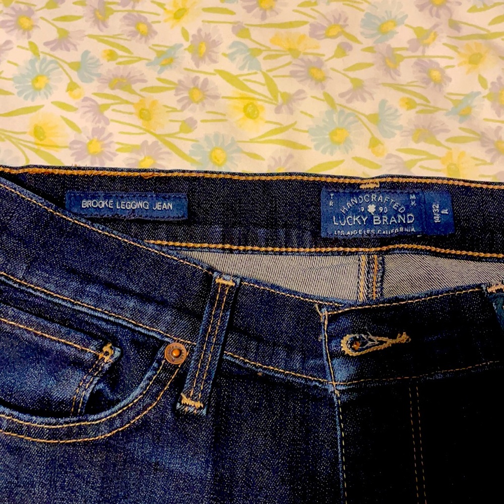 14/32 skinny jeans Ankle color Indigo Lane